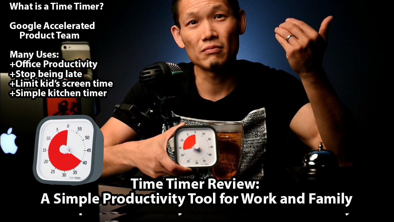 Time Timer Review: A Great Productivity Tool for Work and Family